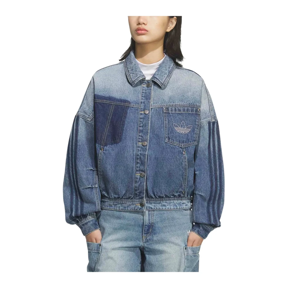 Adidas Blue Skateboarding, Female, Xs, Denim Jacket