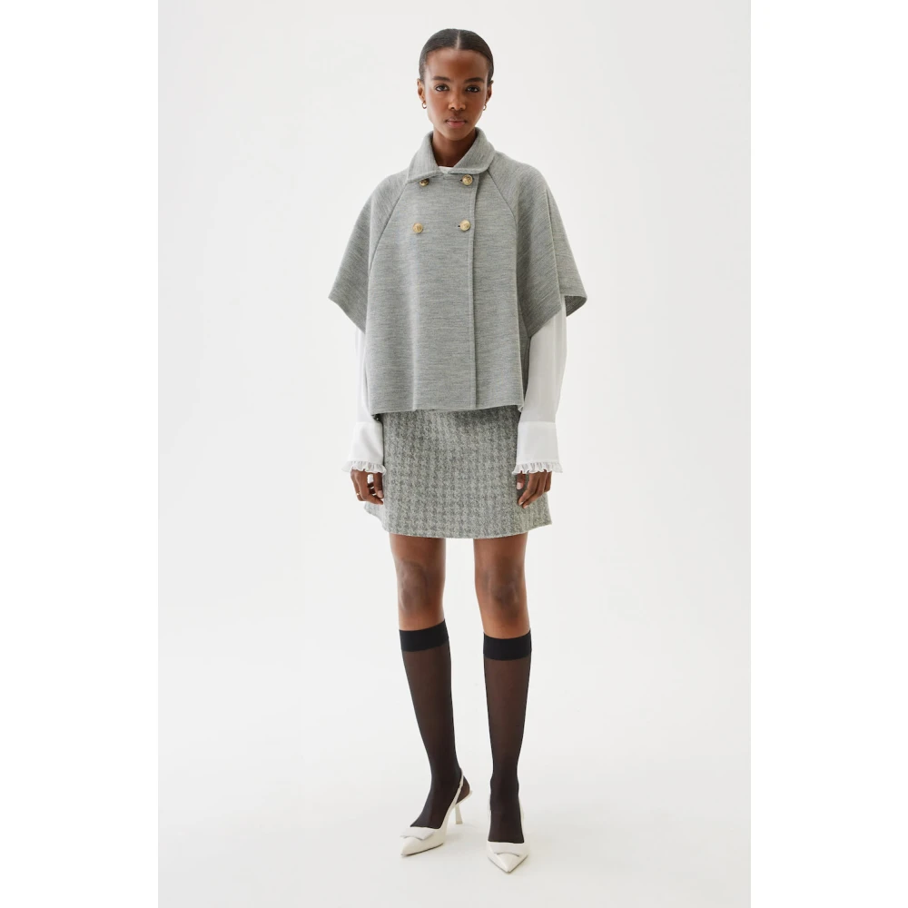 Busnel Gertrude Cape Gray Dames
