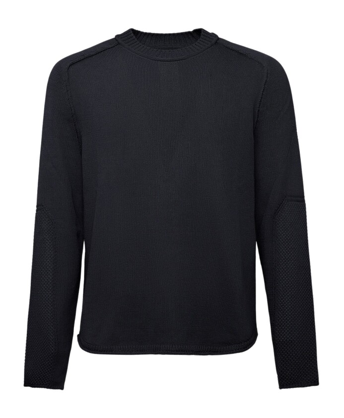 frescofine-jersey-avec-patches-et-col-roule-noir