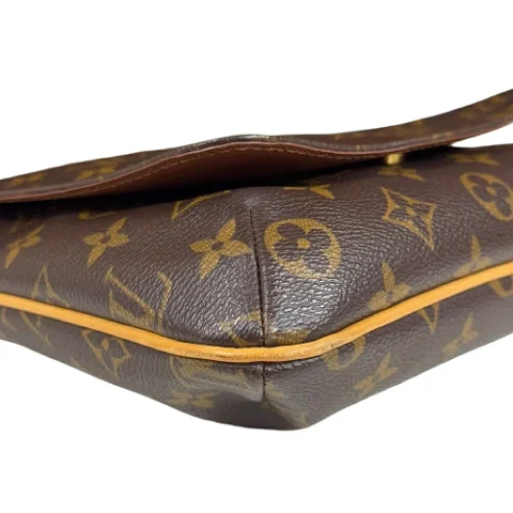 Louis Vuitton Vintage Pre-owned Canvas shoulder-bags Brown Dames