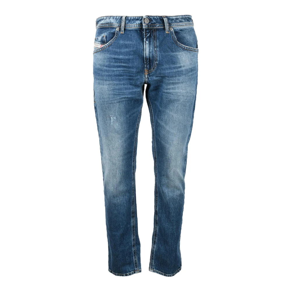 Diesel Bomull Elastan Jeans Blue, Herr