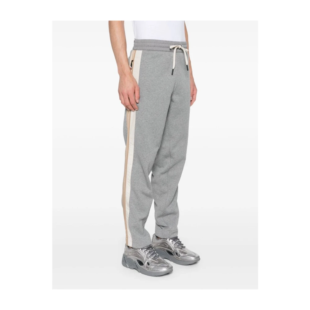 Moncler Stijlvolle polyamide broek voor heren Gray Heren