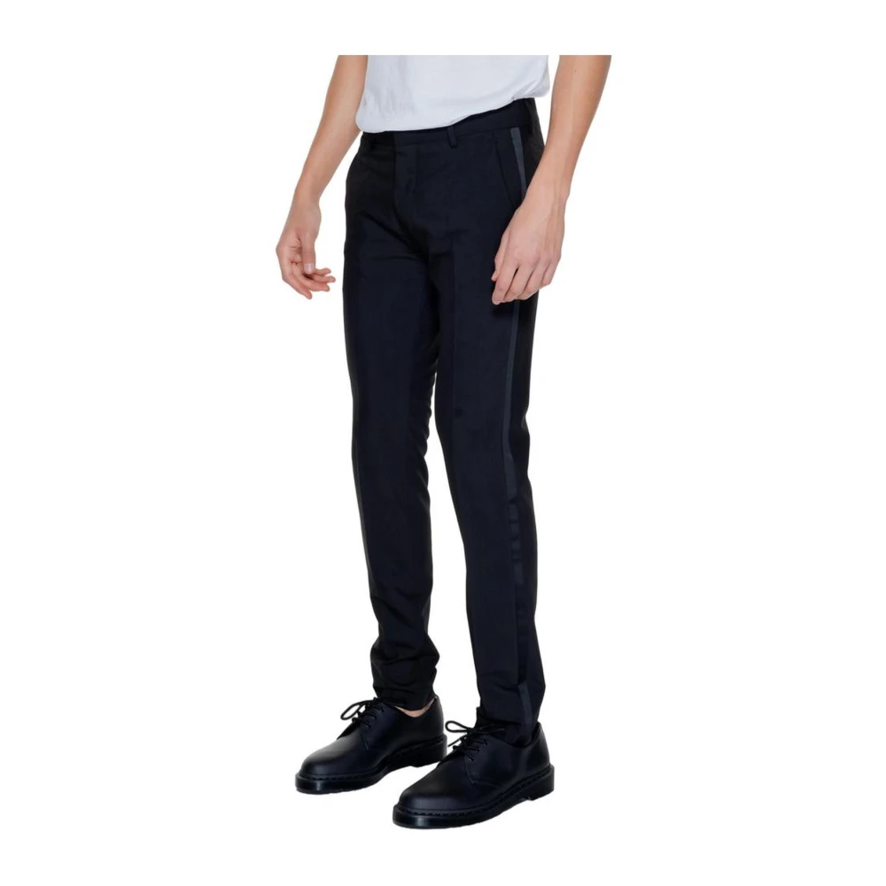 Antony Morato Lente Zomer Pakbroek Polyester Mix Black Heren