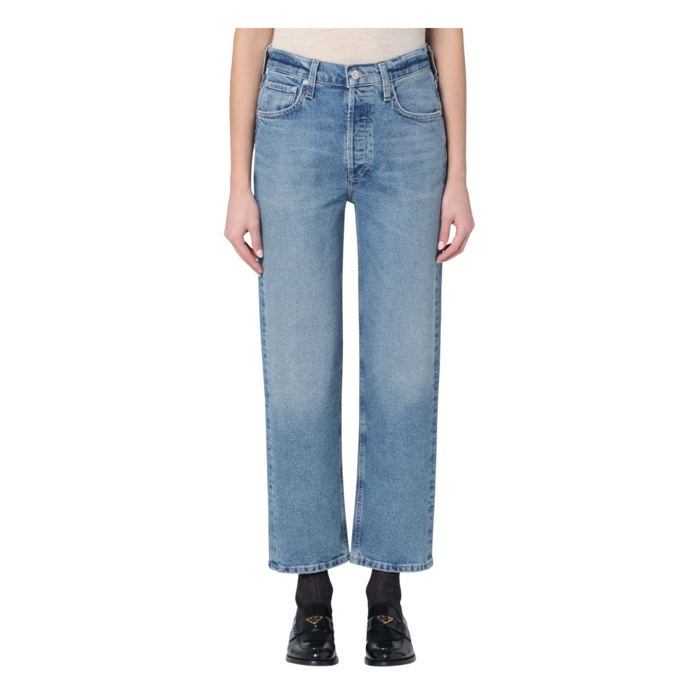 Citizens of Humanity Regular Fit Denim Jeans Blue Dames