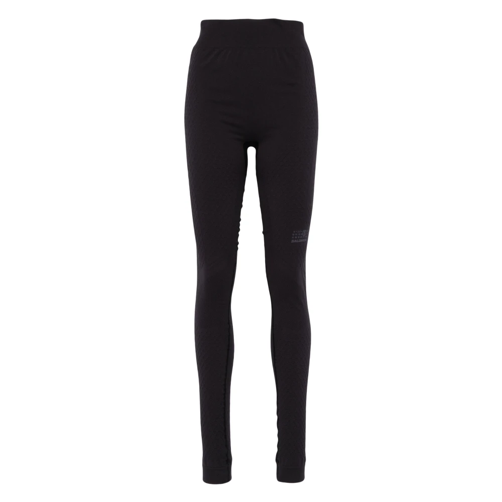 MM6 Maison Margiela Salomon Broek Black Dames