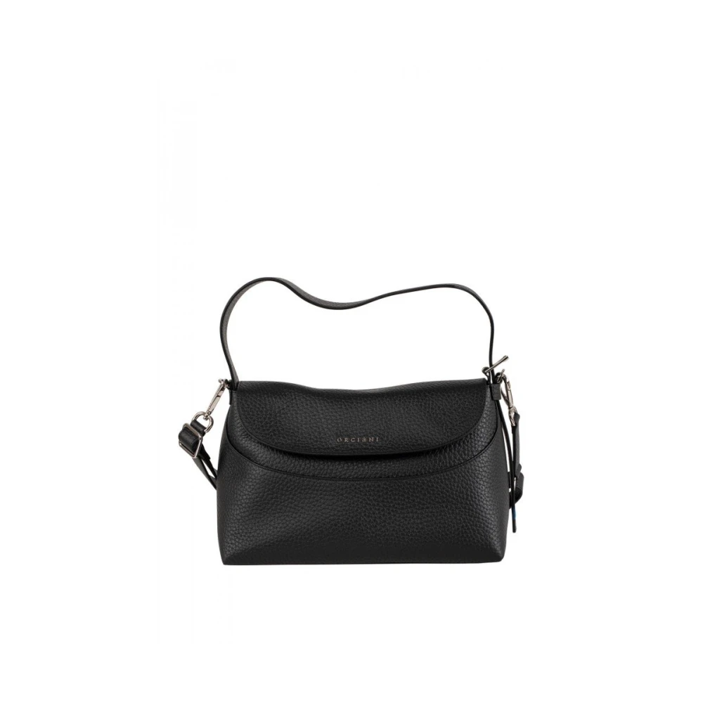 Orciani Leren Dames Handtas Black Dames