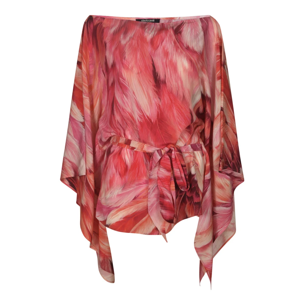 Roberto Cavalli Roze Blouse Multicolor Dames