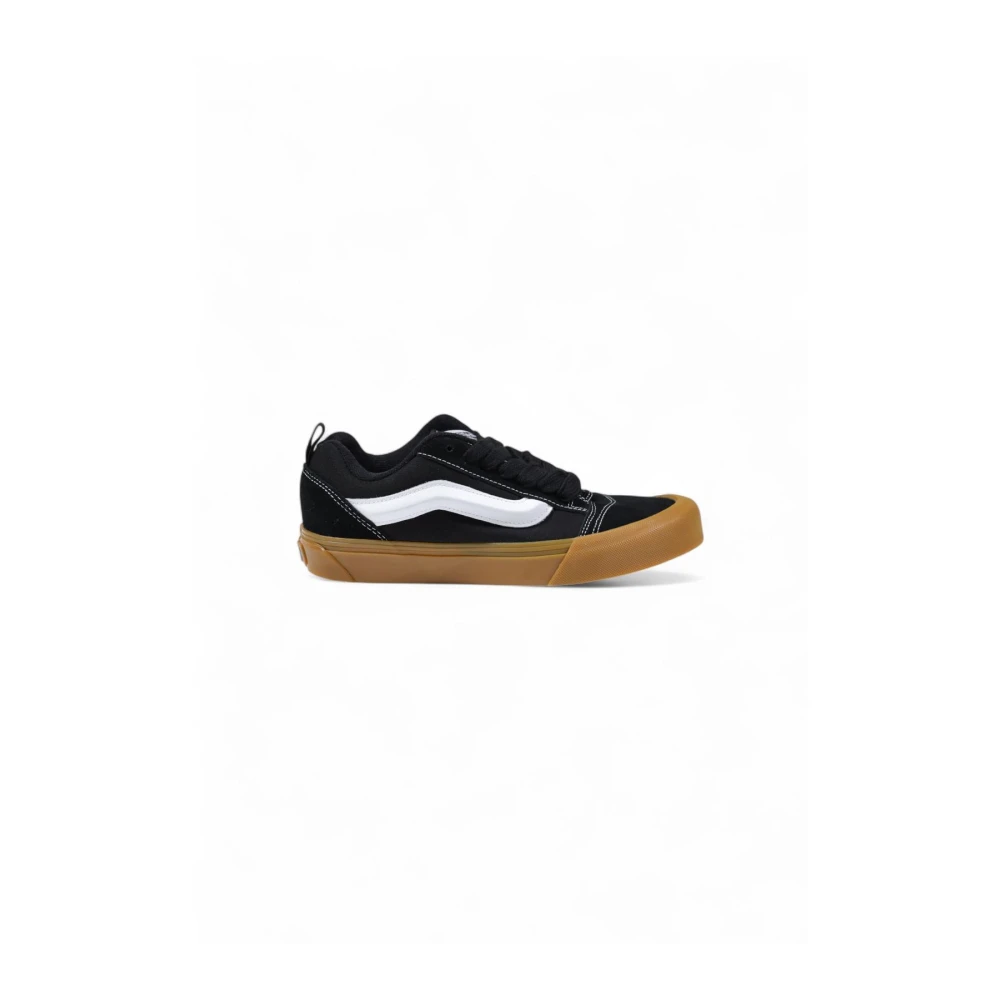 Vans Zwarte Suède Veterschoenen