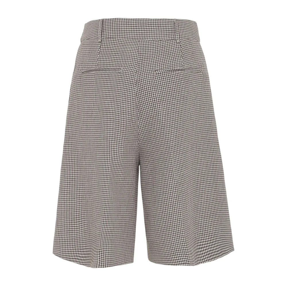 Remain Birger Christensen Butternut Com Checker Bermuda Shorts Multicolor Dames