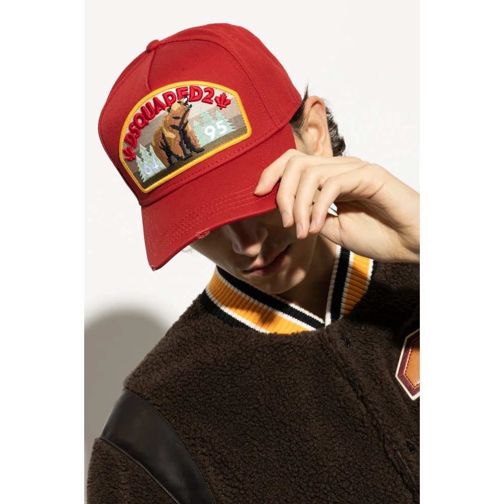 Dsquared2 Baseball cap Red Heren
