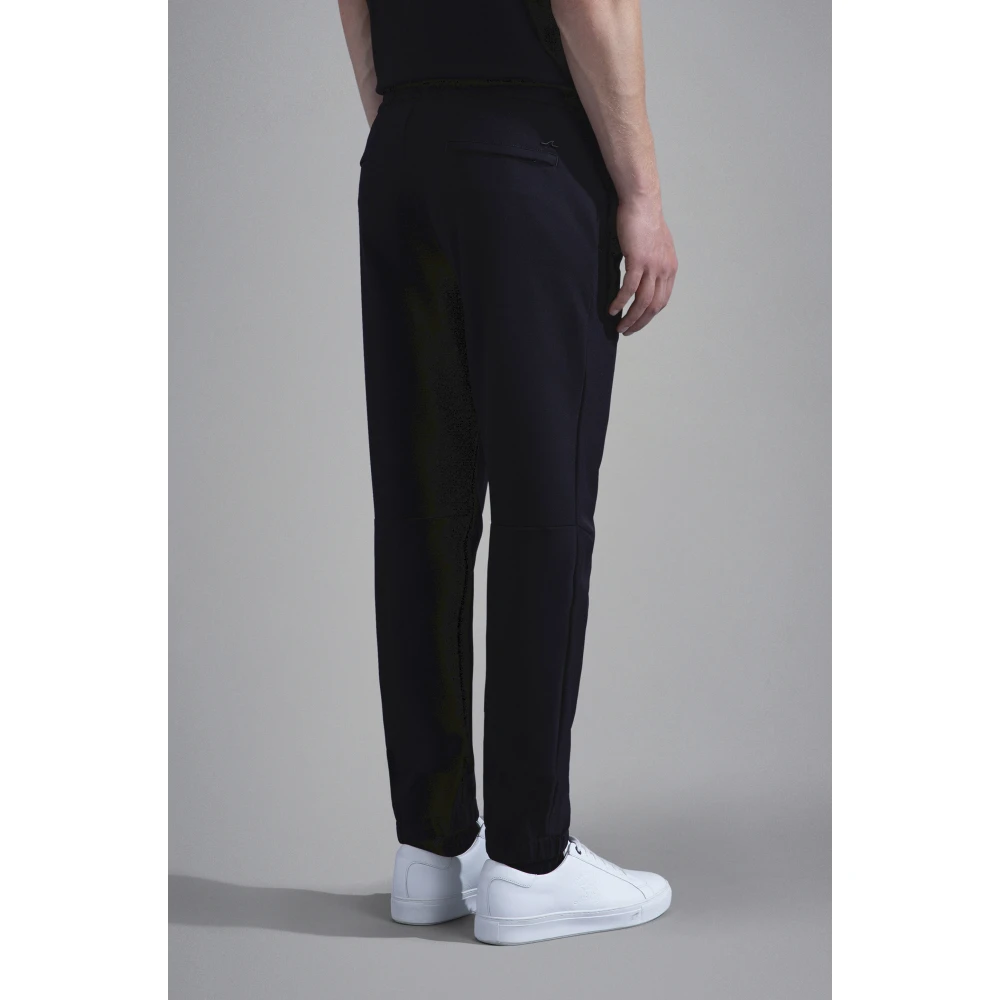 PAUL & SHARK Marine Regular Fit Nylon Broek Black Heren