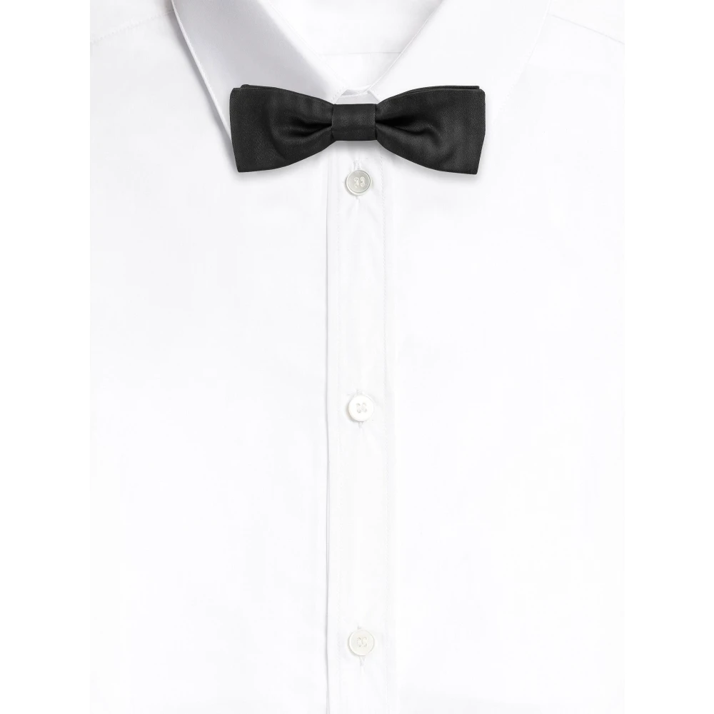 Dolce & Gabbana Zwarte Papillon Modieus Stijlvol Accessoire Black Heren