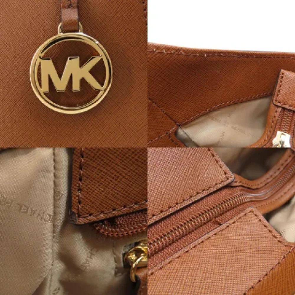 Michael Kors Pre-owned Plastic totes Brown Dames