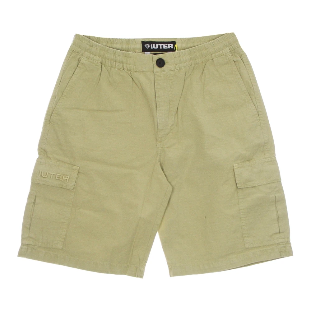 Iuter Uomo Beige Pantaloncini, Xs, New,