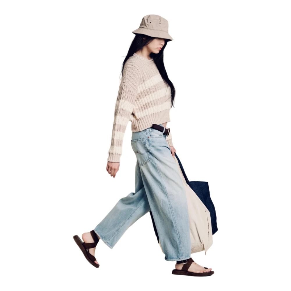 Denimist Enkel-Lengte Jeans voor moeiteloze stijl Blue Dames