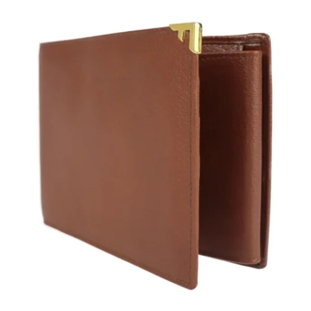 Salvatore Ferragamo Pre-owned Leather wallets Brown Dames
