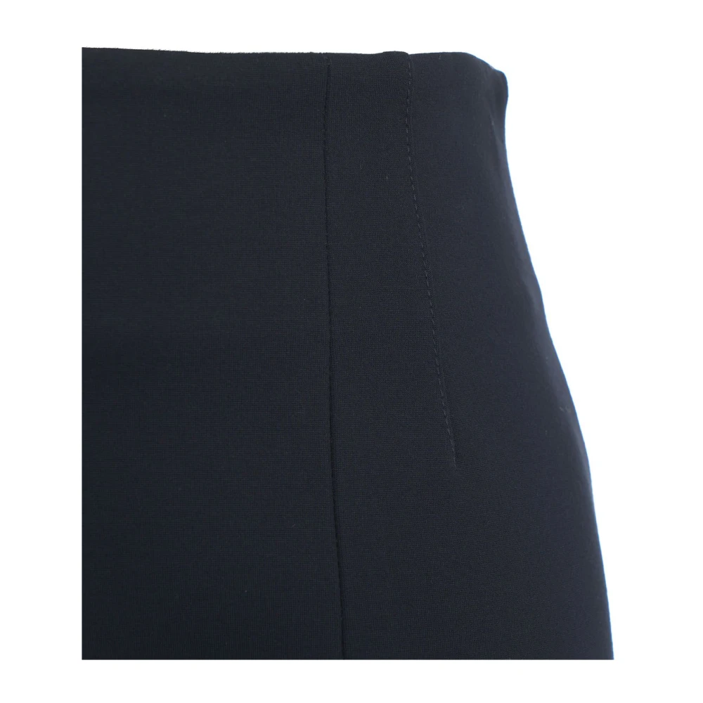 Gender Hoge Taille Maxi Rok met Zijrits Blue Dames