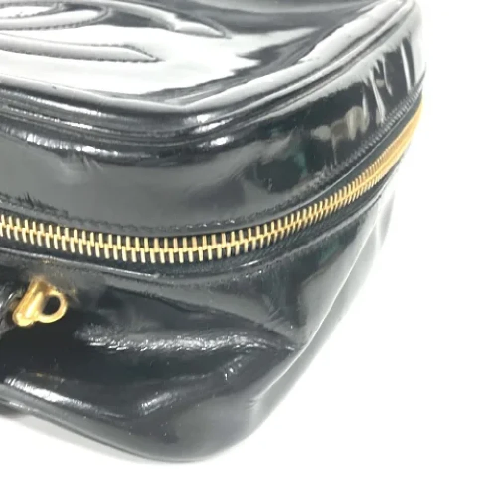Chanel Vintage Pre-owned Leather chanel-bags Black Dames