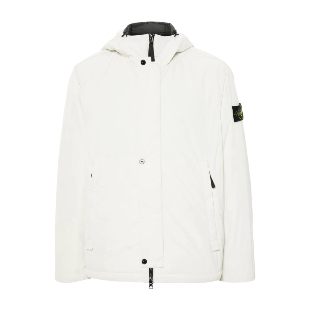 Stone Island Stijlvolle Stone Coats voor jou White Heren