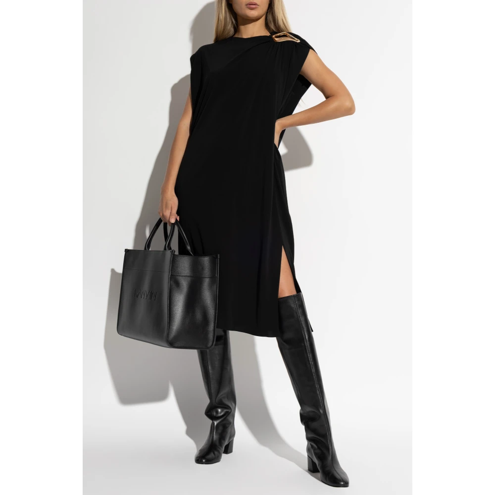Lanvin Jurk met uitsnijding Black Dames