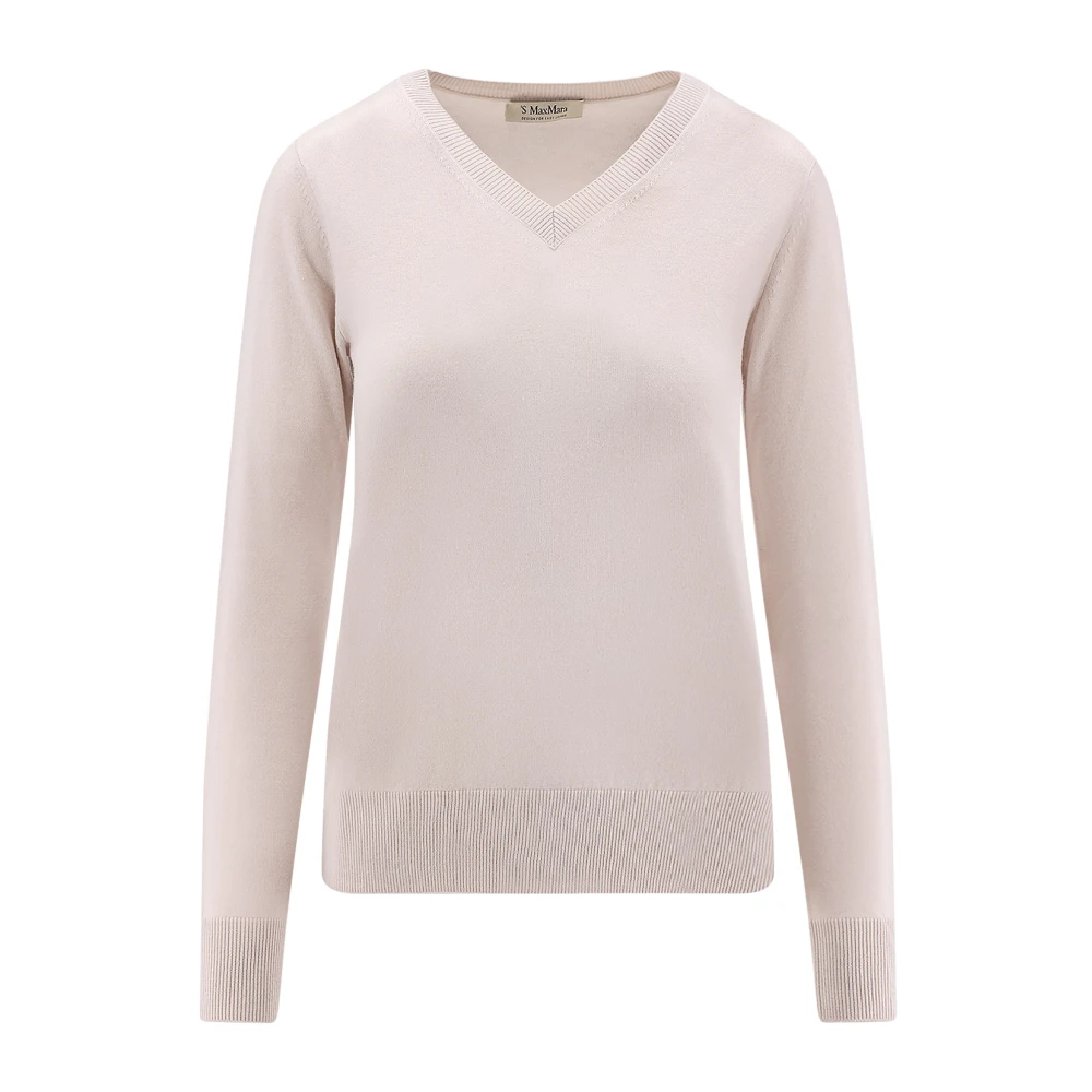 Max Mara Femme Blanc - Idoneo Sweater - Pulls - Taille: 44 Fr