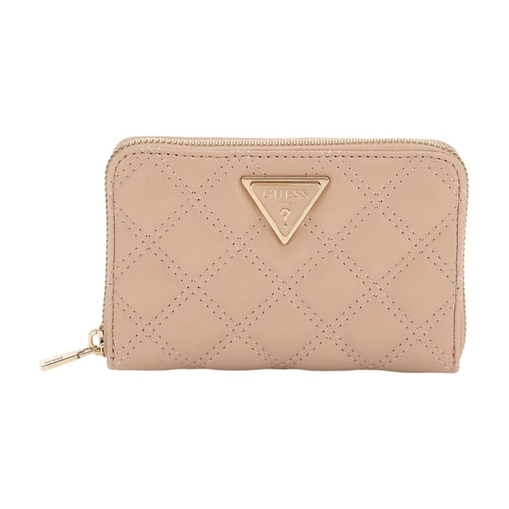 Guess Beige Synthetische Damesportemonnee Beige Dames