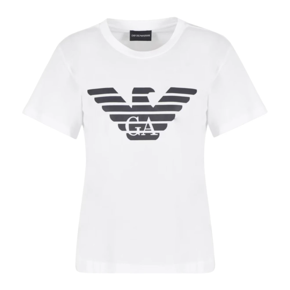 Emporio Armani Donna Bianco Top, M, New,