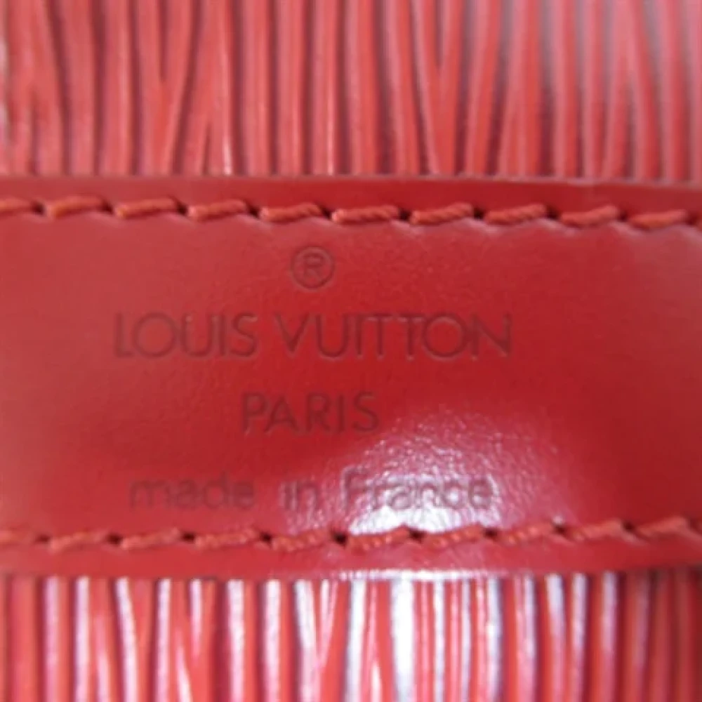 Louis Vuitton Vintage Pre-owned Leather crossbody-bags Red Dames