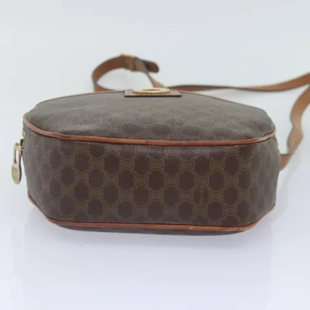 Celine Vintage Pre-owned Leather celine-bags Brown Dames