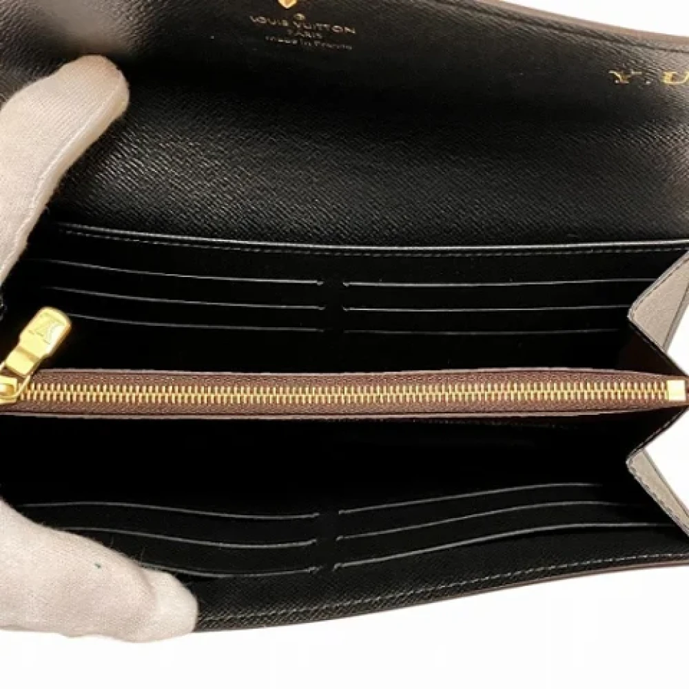 Louis Vuitton Vintage Pre-owned Canvas wallets Brown Dames