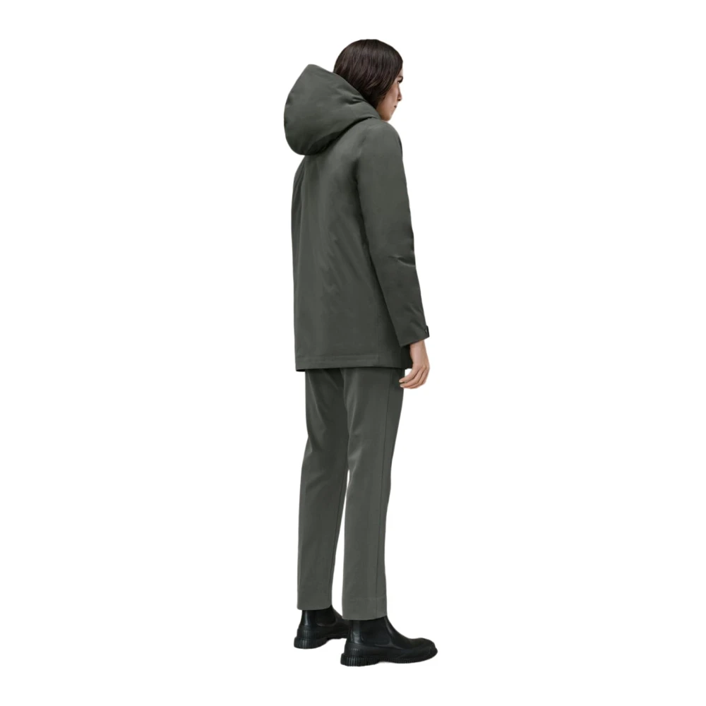 RRD Katoenen parka en gewatteerde jassen Green Dames