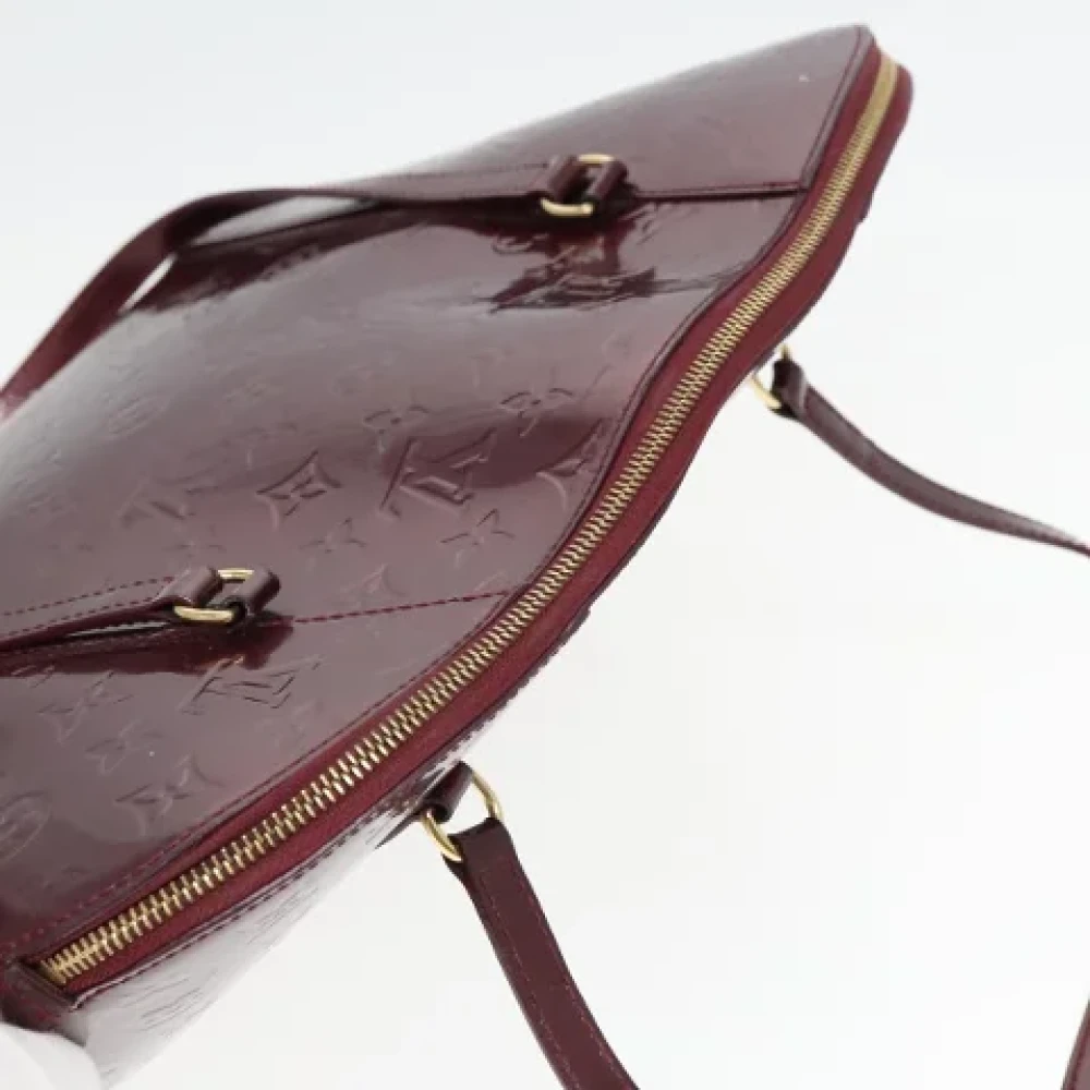 Louis Vuitton Vintage Pre-owned Leather handbags Purple Dames