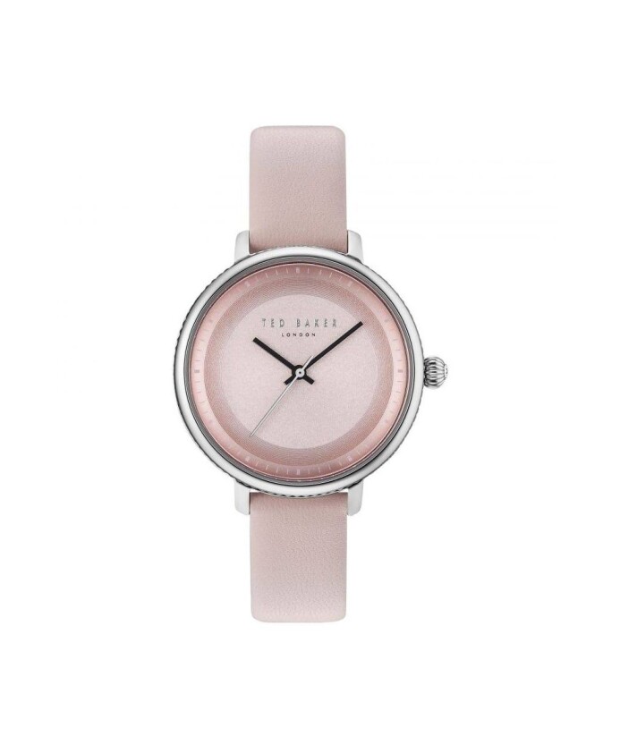 montre-en-cuir-multicolore-quartz-analogique-rose