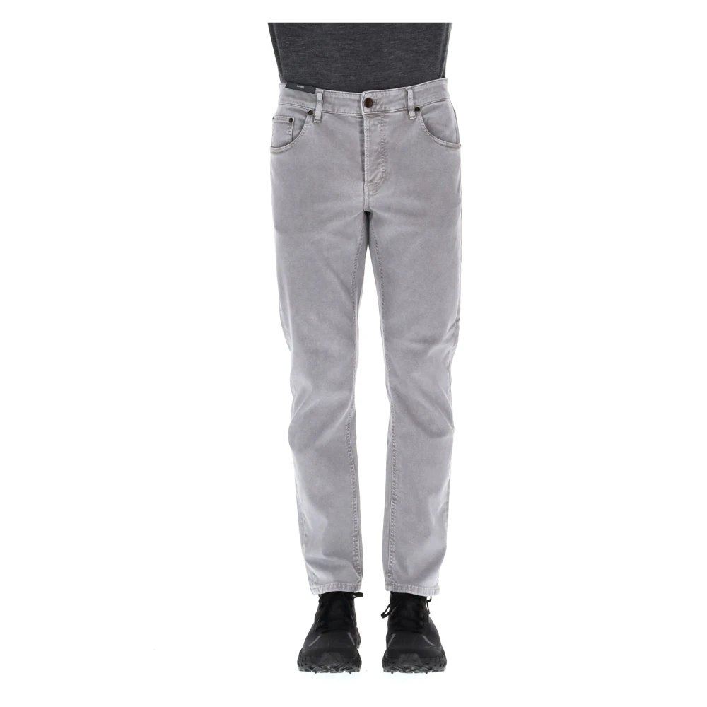 PT Torino Lichtgrijs Denim Tapered Fit Kleding Gray Heren