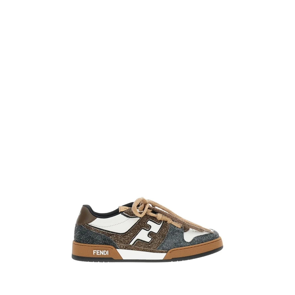 Fendi Men's Multicolor Match Trainers - Sneakers - 9 Uk - Shoes