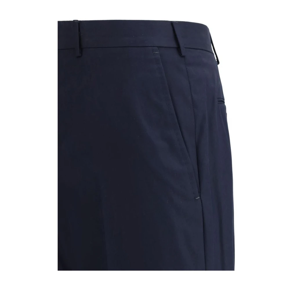 Ermenegildo Zegna Luxe Cigarette Cut Suit Broek Blue Heren