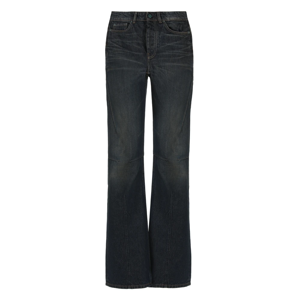 Our Legacy Women's Blue Moto Cut Jeans