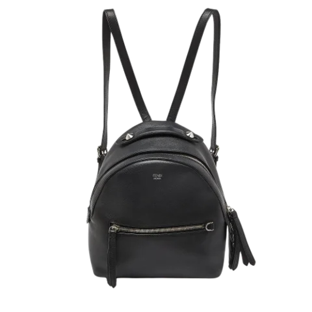 Fendi leather backpack best sale