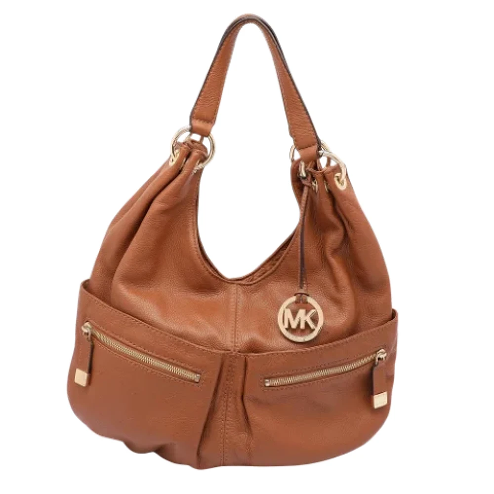 Michael Kors Pre-owned Leather handbags Brown Dames