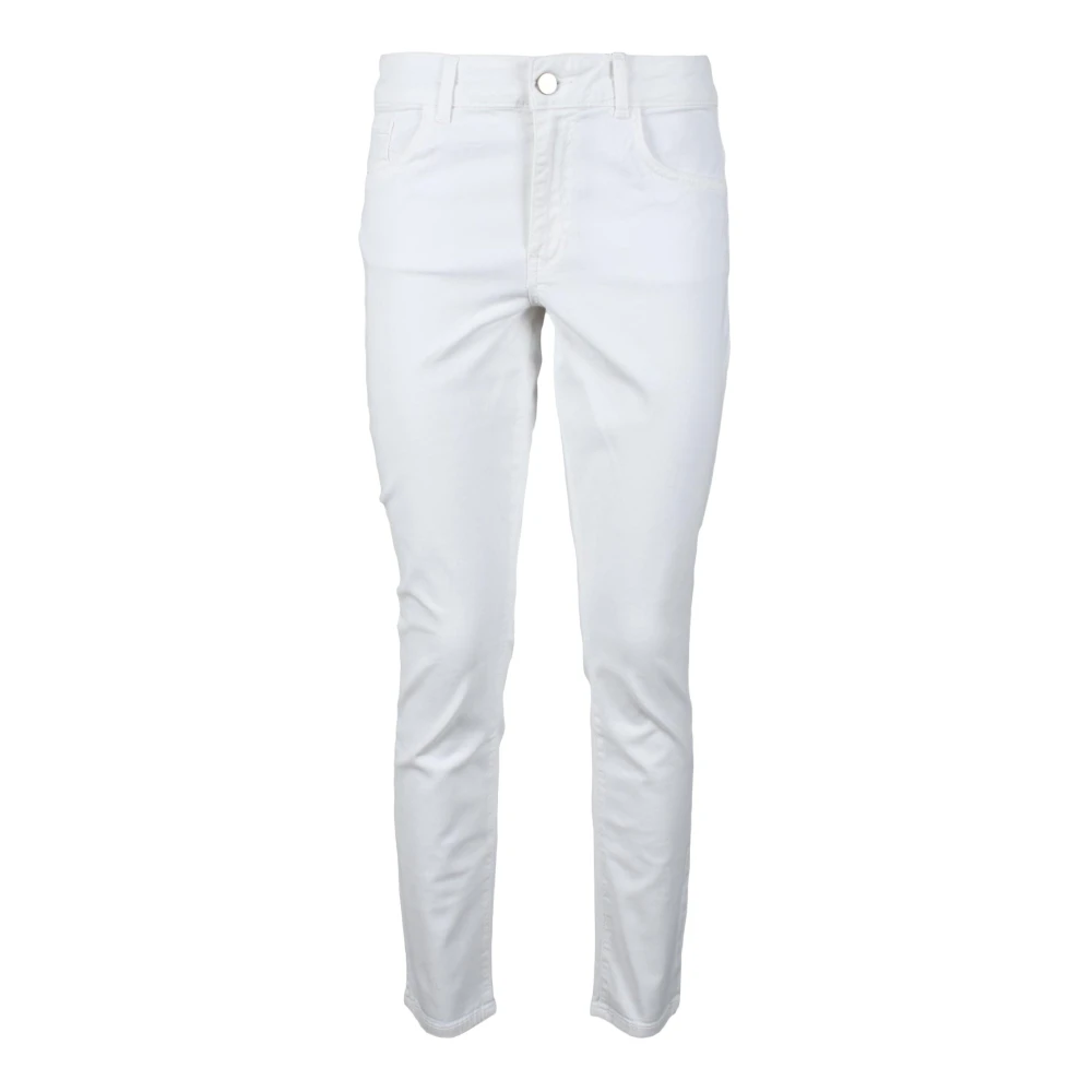 Emme DI Marella Lyocell Katoen Elastan Jeans White Dames