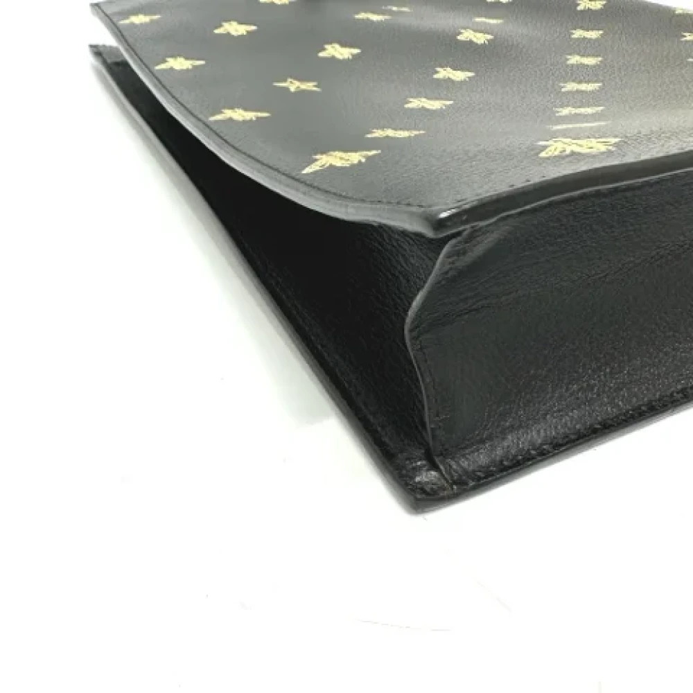 Gucci Vintage Pre-owned Leather totes Black Dames