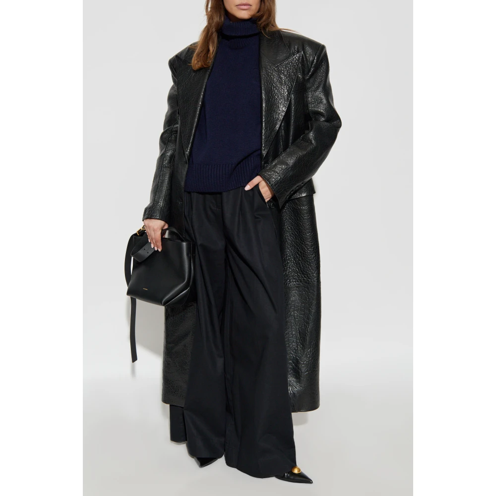 Ami Paris Wollen Coltrui Blue Dames
