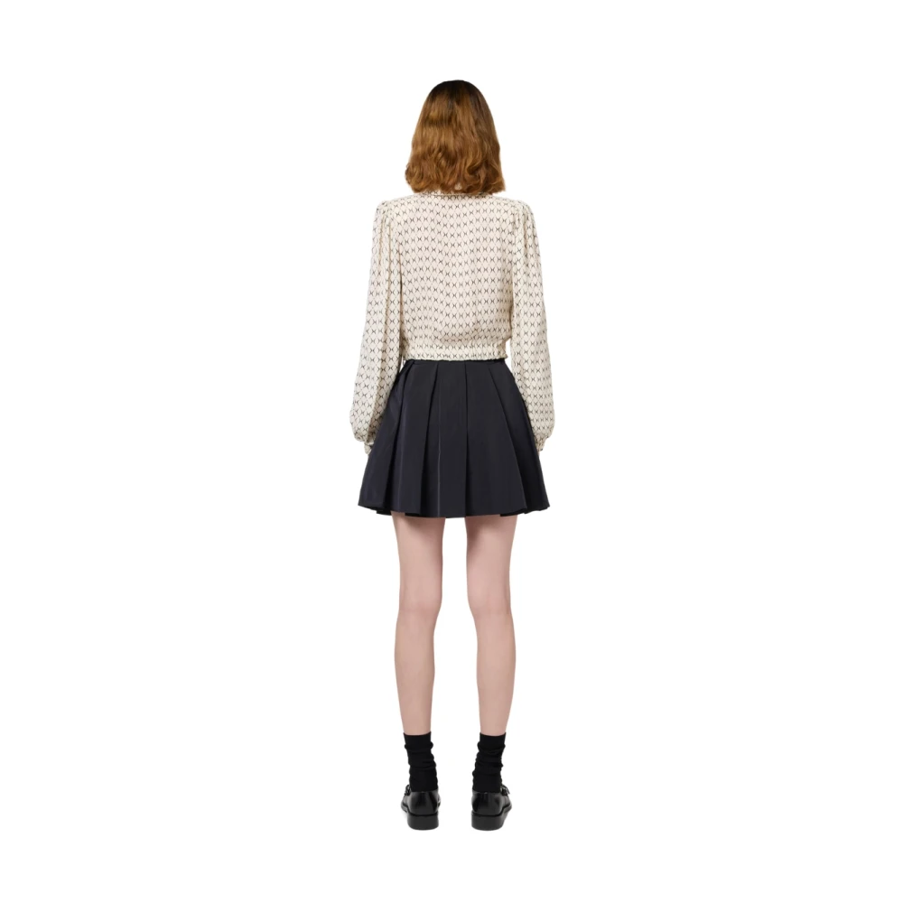 Elisabetta Franchi Cropped Blouse White Dames
