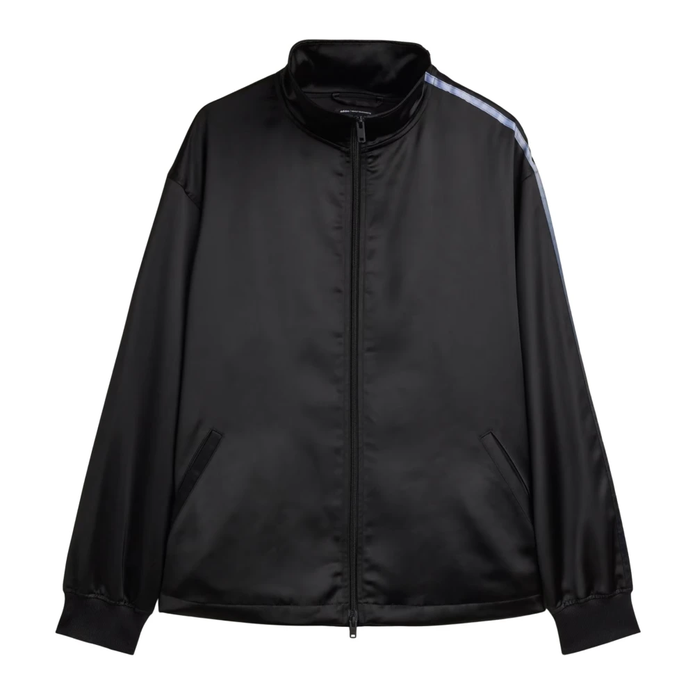 Y-3 Satin Gradient 3 Stripes Track Jacket - Jackets Black S - Immagine 2