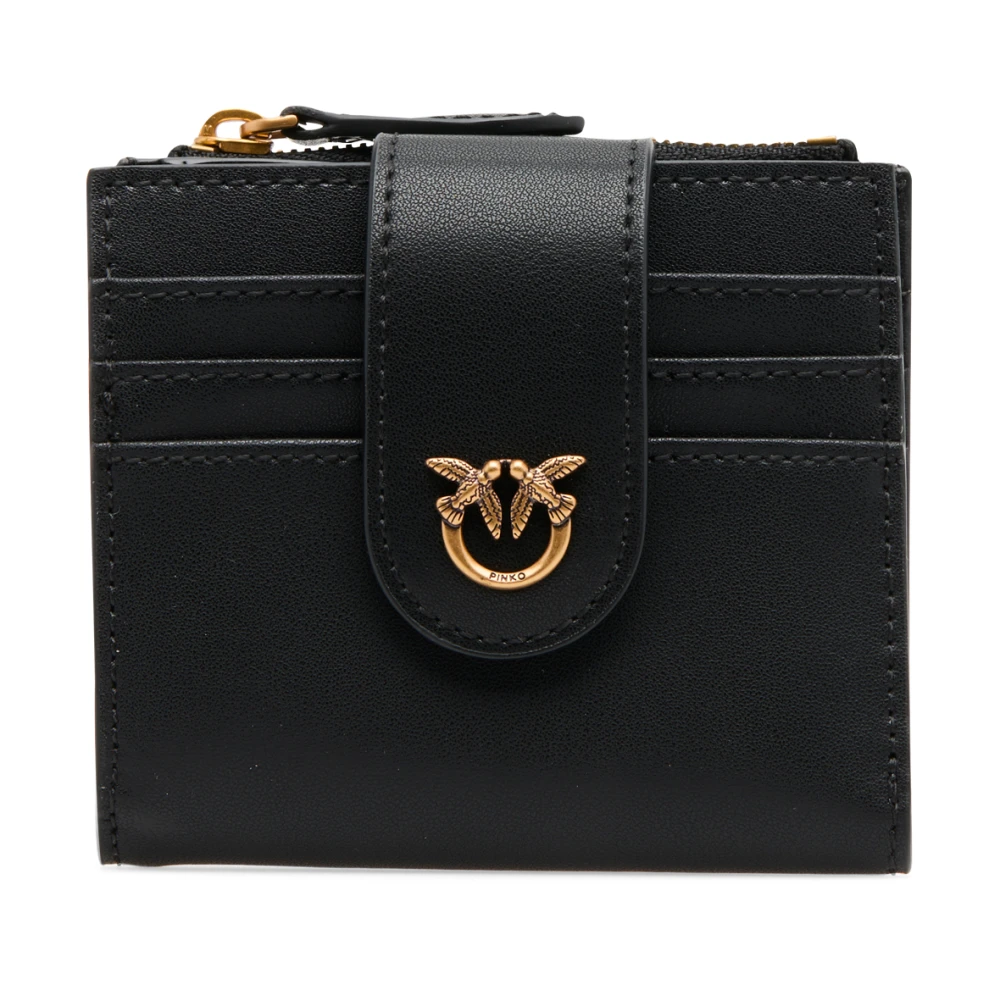 pinko Zwarte Portemonnees voor Vrouwen Black Dames