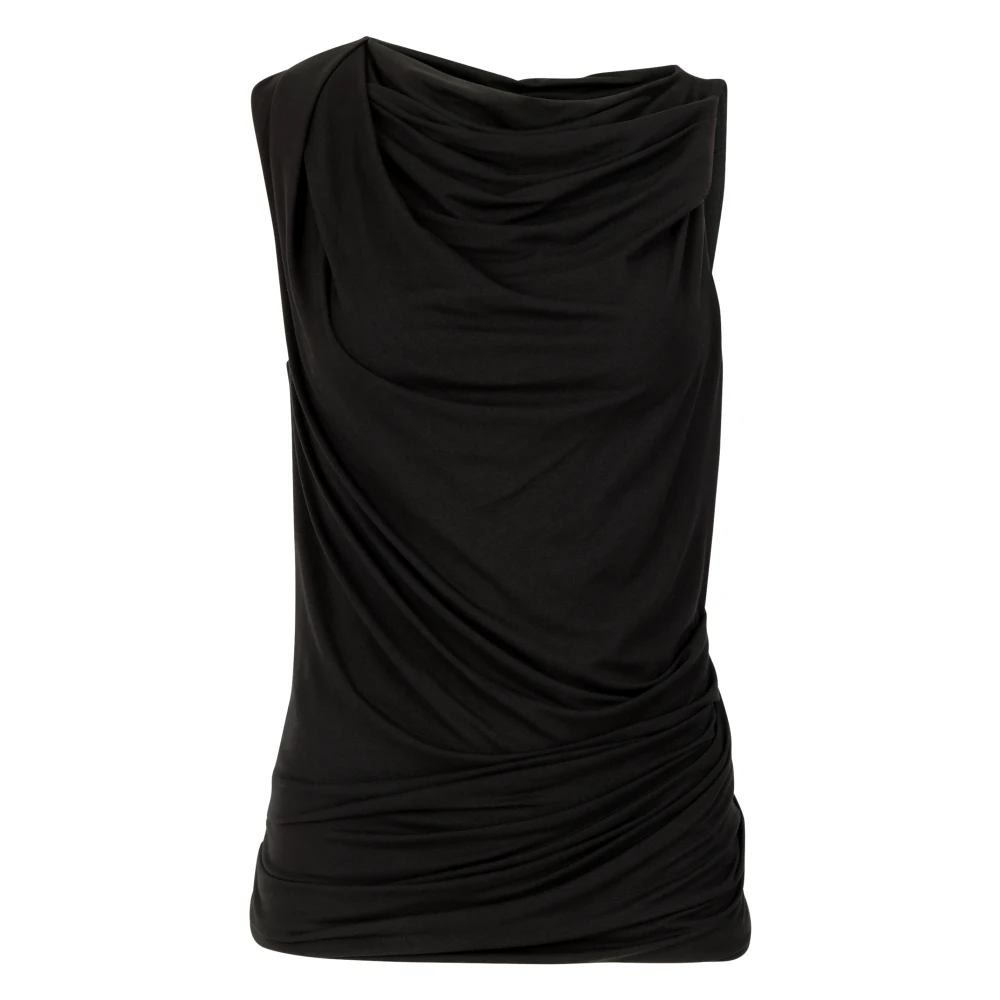 Entire Studios Donna Nero Top, S, New,