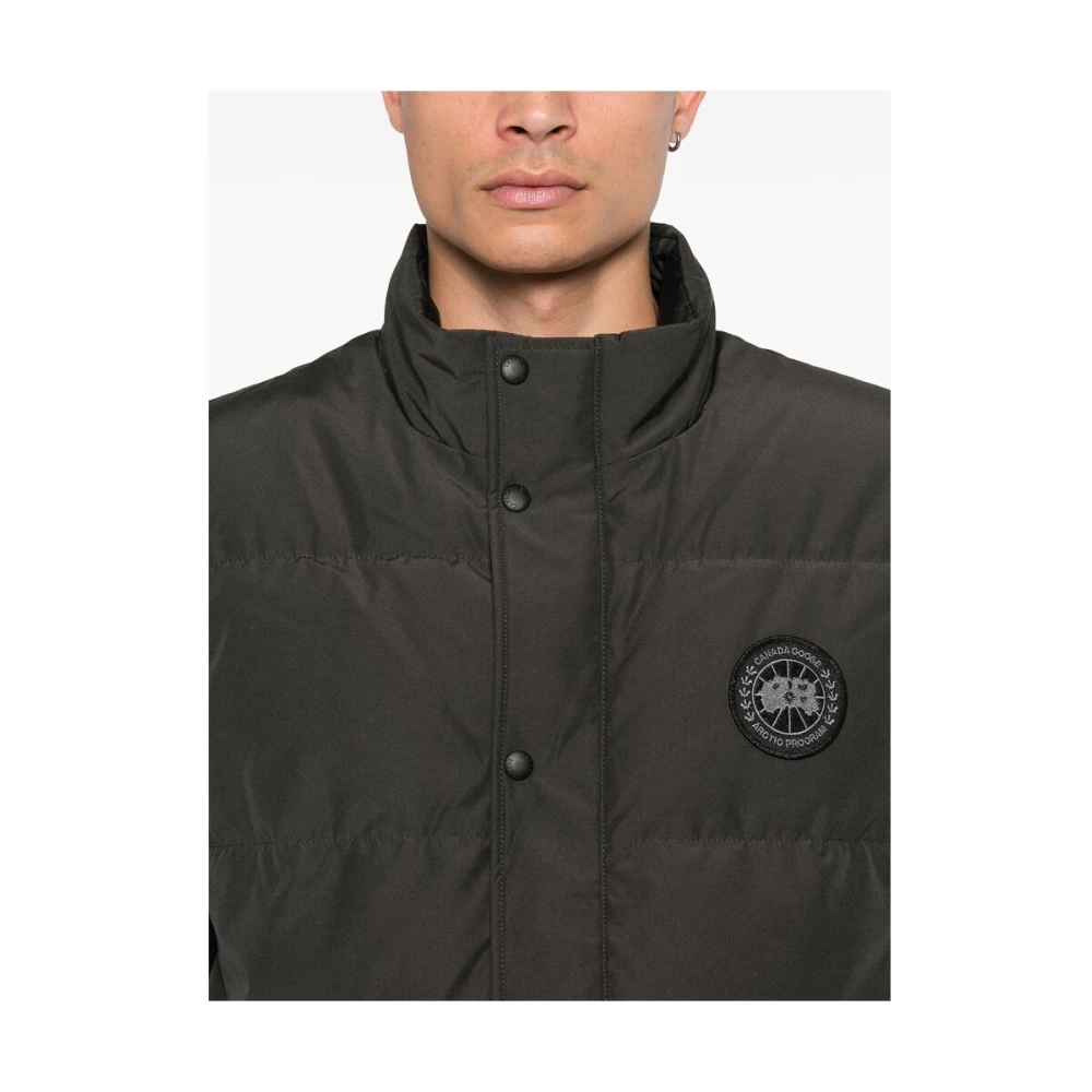 Canada Goose Groene Arctic Tech Gewatteerde Vest Green Heren