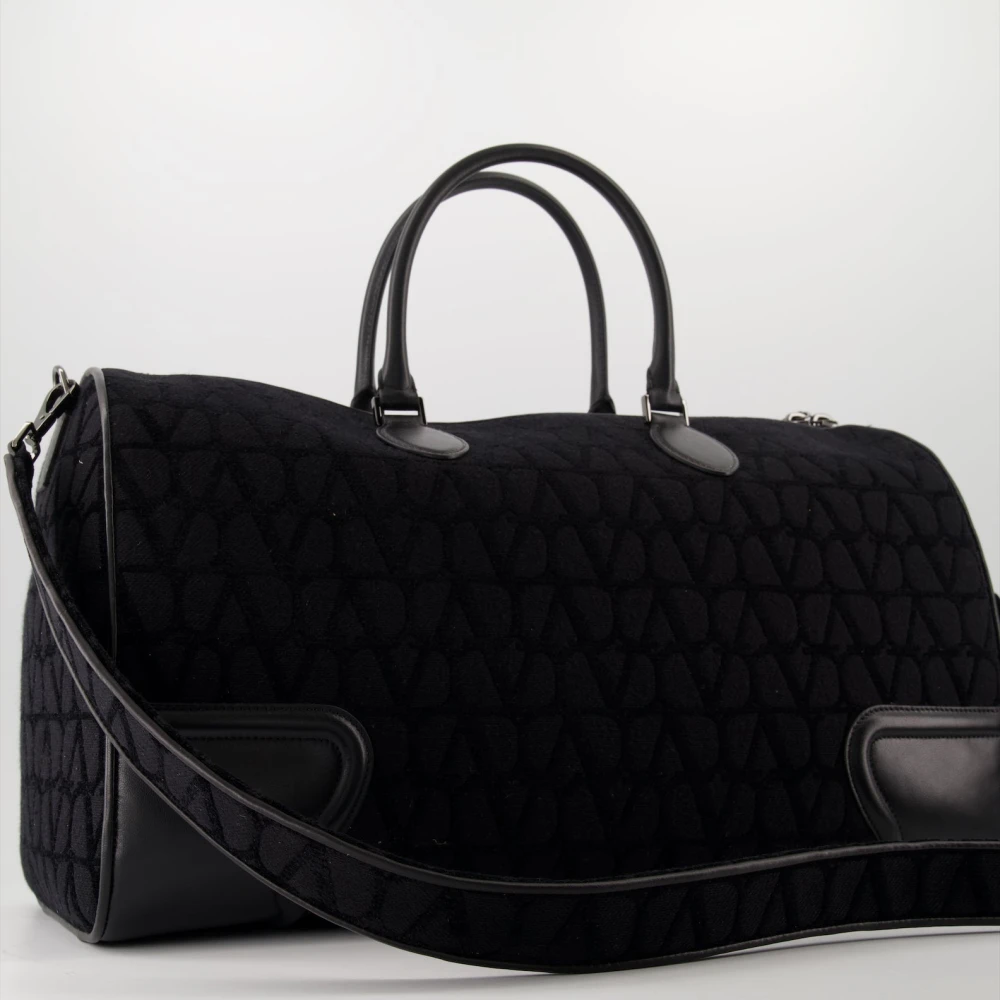 Valentino Garavani Iconographe Canvas Tas Black Heren