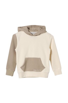 yellow-cream-color-block-hoodie