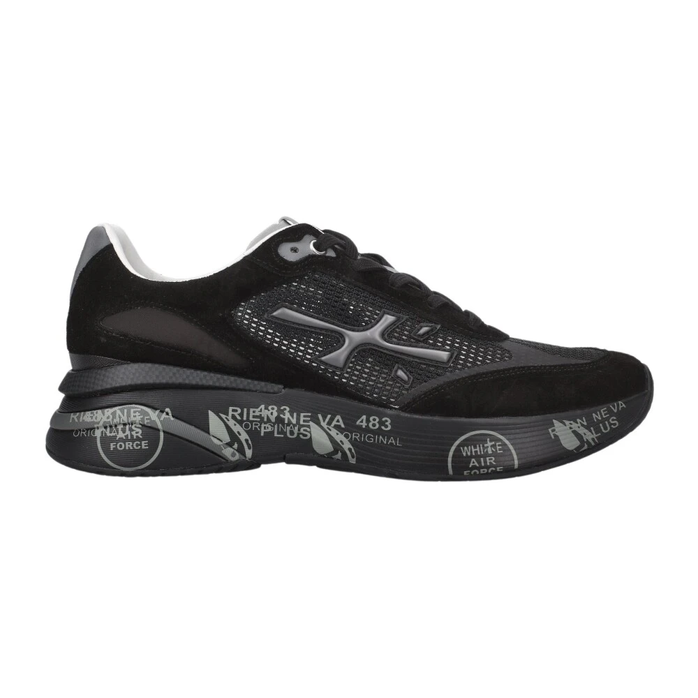 Premiata Moerun 7297 Sneakers Heren Schoenen Zwart